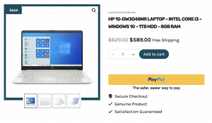 Laptop Windows 10 Pro