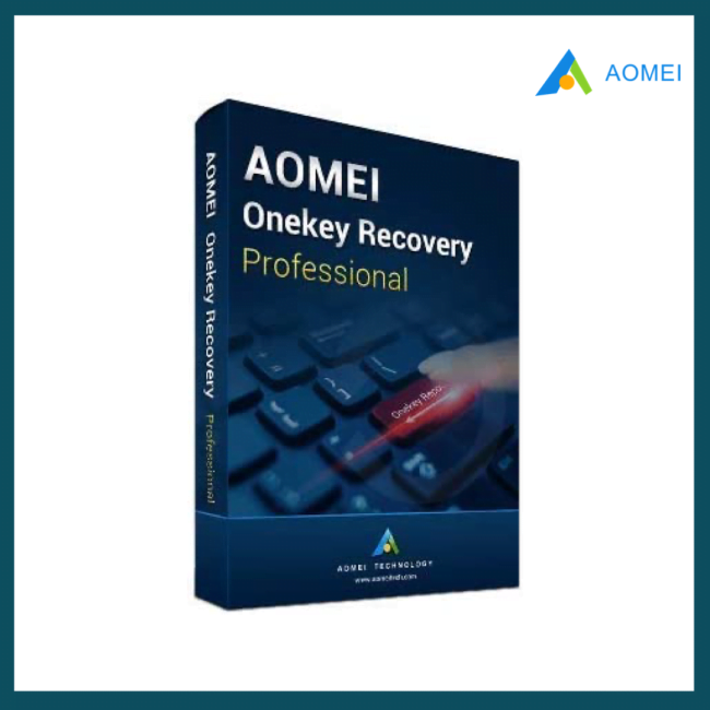 AOMEI OneKey Recovery Professional |1 PC | Perpetual License [Download]+ Free Remote Installation
