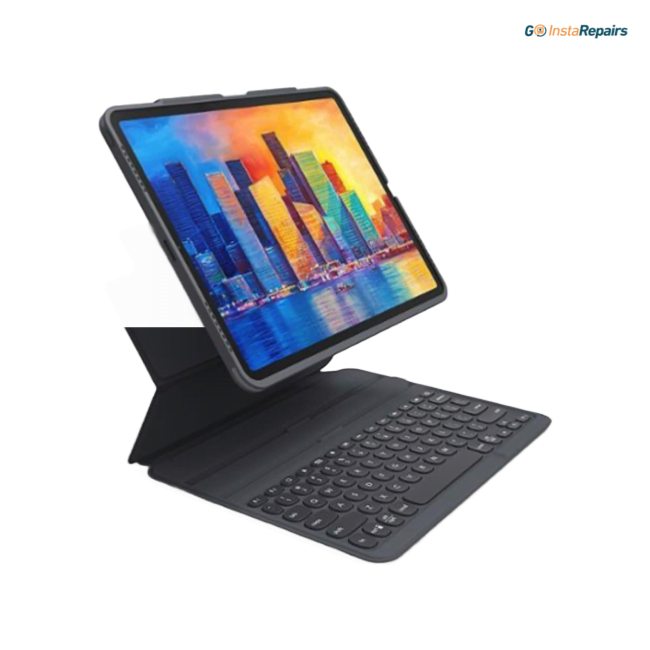 Zagg iPad 12.9in 2022/2021/2020/2019/2018 BT Keyboard Case Multi-Device