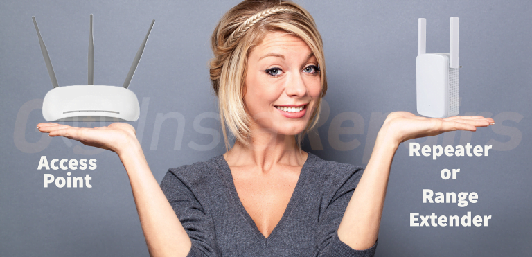 Access Point vs Repeater or Range Extender