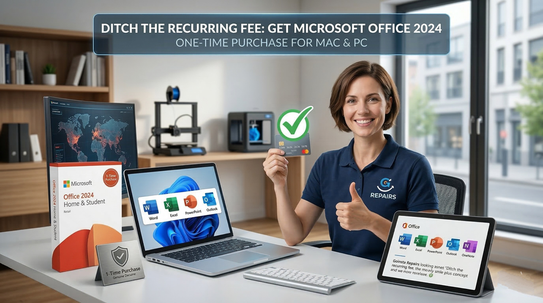Ditch the Recurring Fee: Get Microsoft Office 2024 with a One-Time Purchase