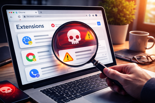 Removing malicious Browser extensions