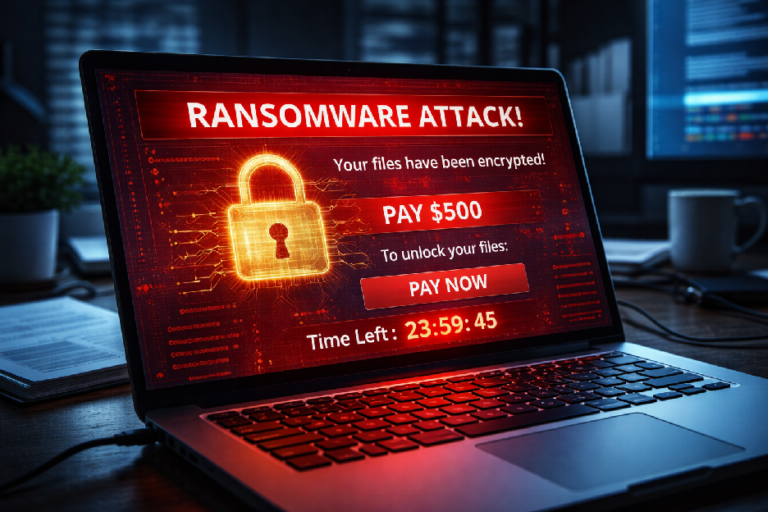 Ransomware attack